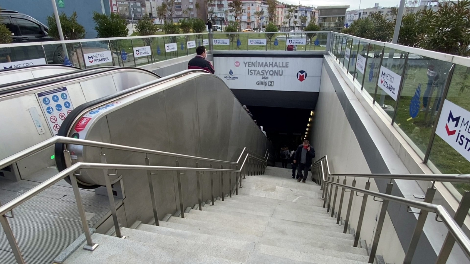 Mecidiyeköy-Mahmutbey metro hattında seferler normale döndü
