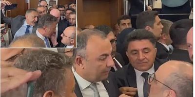 Meclis'te AK Parti ve CHP milletvekilleri arasında arbede yaşandı