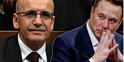  Mehmet Şimşek ve Elon Musk'tan sürpriz buluşma