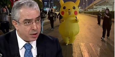 Mehmet Uçum’dan Pikachu’lu protestoya yorum:Bunlar profesyonel işler