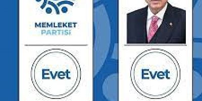 Memleket Partisi'nden Erdoğan'a destek yağıyor