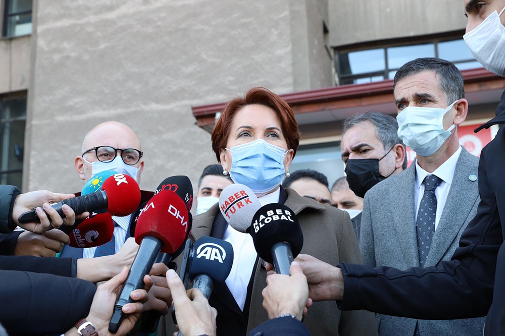 Meral Akşener Ankara Adliyesi’nde ifade verdi