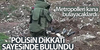 Metropollerde saldırı için kullanılacak patlayıcı MİT ve Mardin polisinin operasyonu ile ele geçirildi