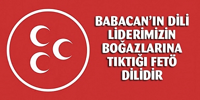 MHP'den Babacan'a sert sözler: Dili FETÖ'ye aittir