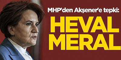 MHP'den Meral Akşener'e tepki: Heval Meral