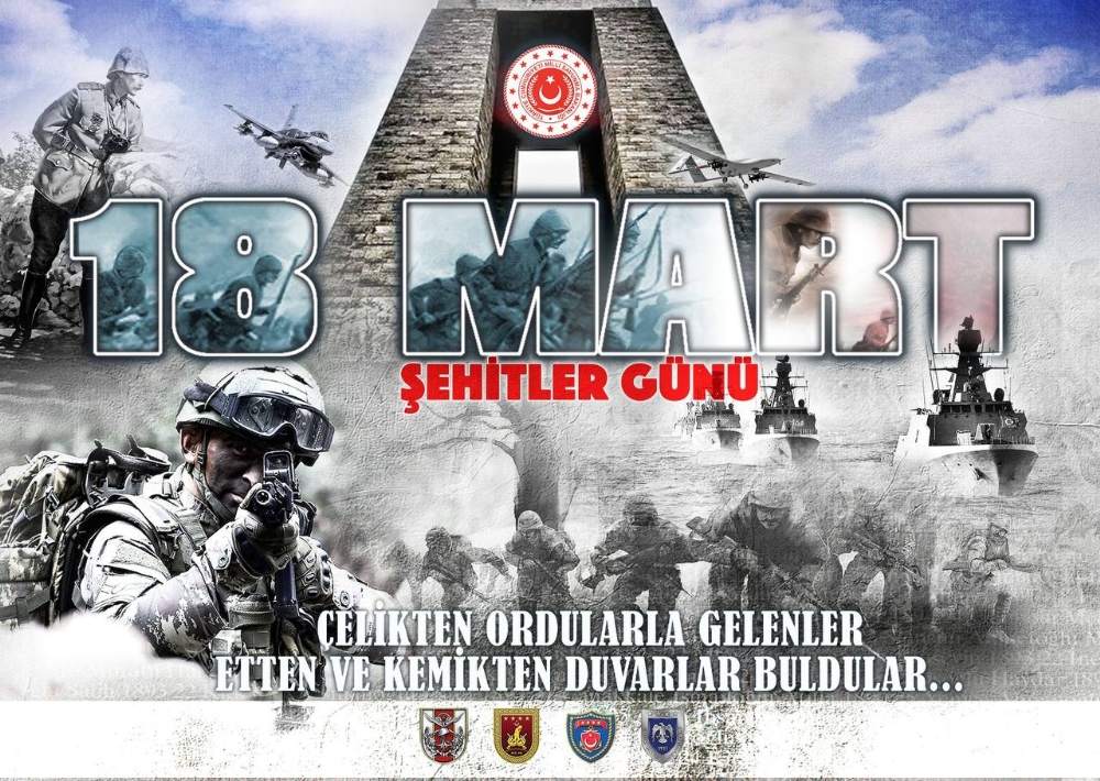 Millî Savunma Bakanı Hulusi Akar’ın, 18 Mart Şehitler Günü Mesajı