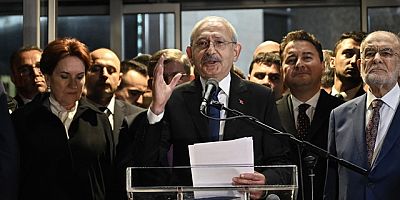 Millet İttifakı'nın cumhurbaşkanı adayı Kemal Kılıçdaroğlu oldu