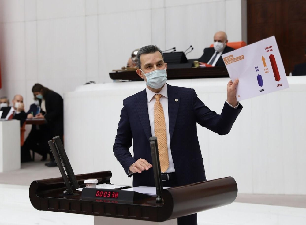 Milletvekili Esgin’den, TBMM’de CHP ve HDP’lilere sert tepki