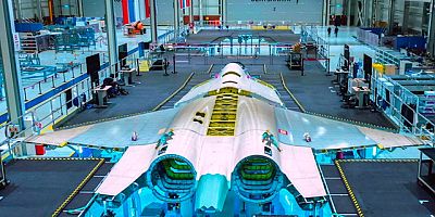 Milli Muharip Uçak montaj hattında!