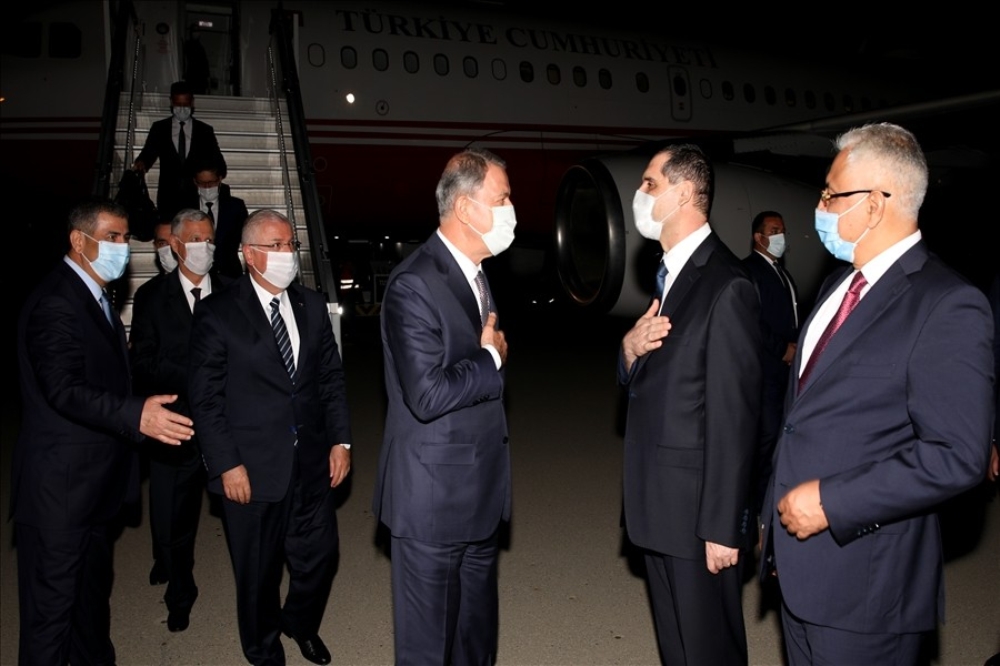 Milli Savunma Bakanı Akar ve TSK Komuta Kademesi Bakü’de