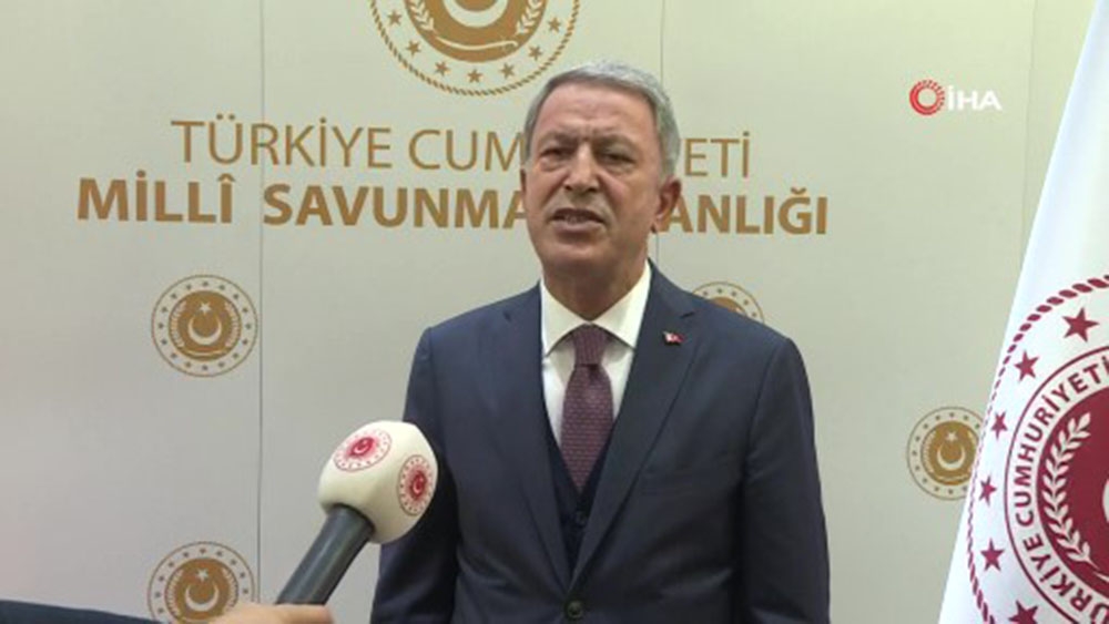 Milli Savunma Bakanı Akar’dan açıklama