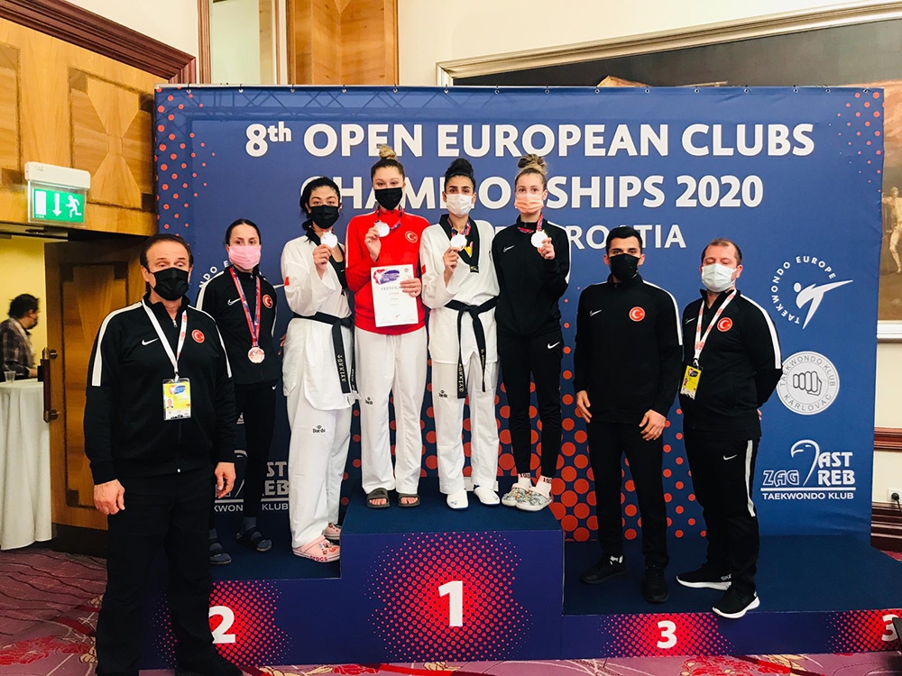 Milli taekwondoculardan 2 altın, 2 gümüş, 1 bronz madalya