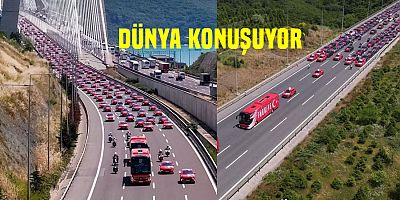  Milli Takım'ın TOGG'lu Uğurlaması Dünya Gündeminde