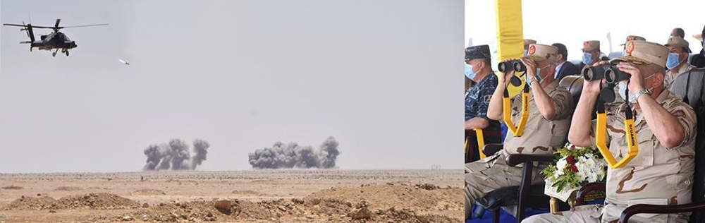Mısır ordusu, Libya sınırında askeri tatbikat gerçekleştirdi