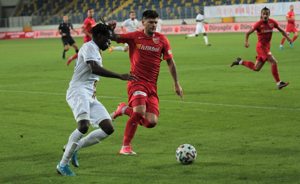 MKE Ankaragücü, Kayserispor’a  1-0 mağlup oldu