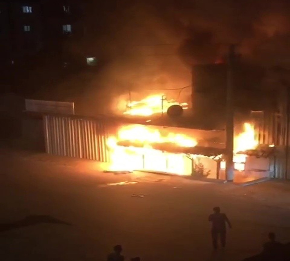 Mobilya atölyesi küle döndü