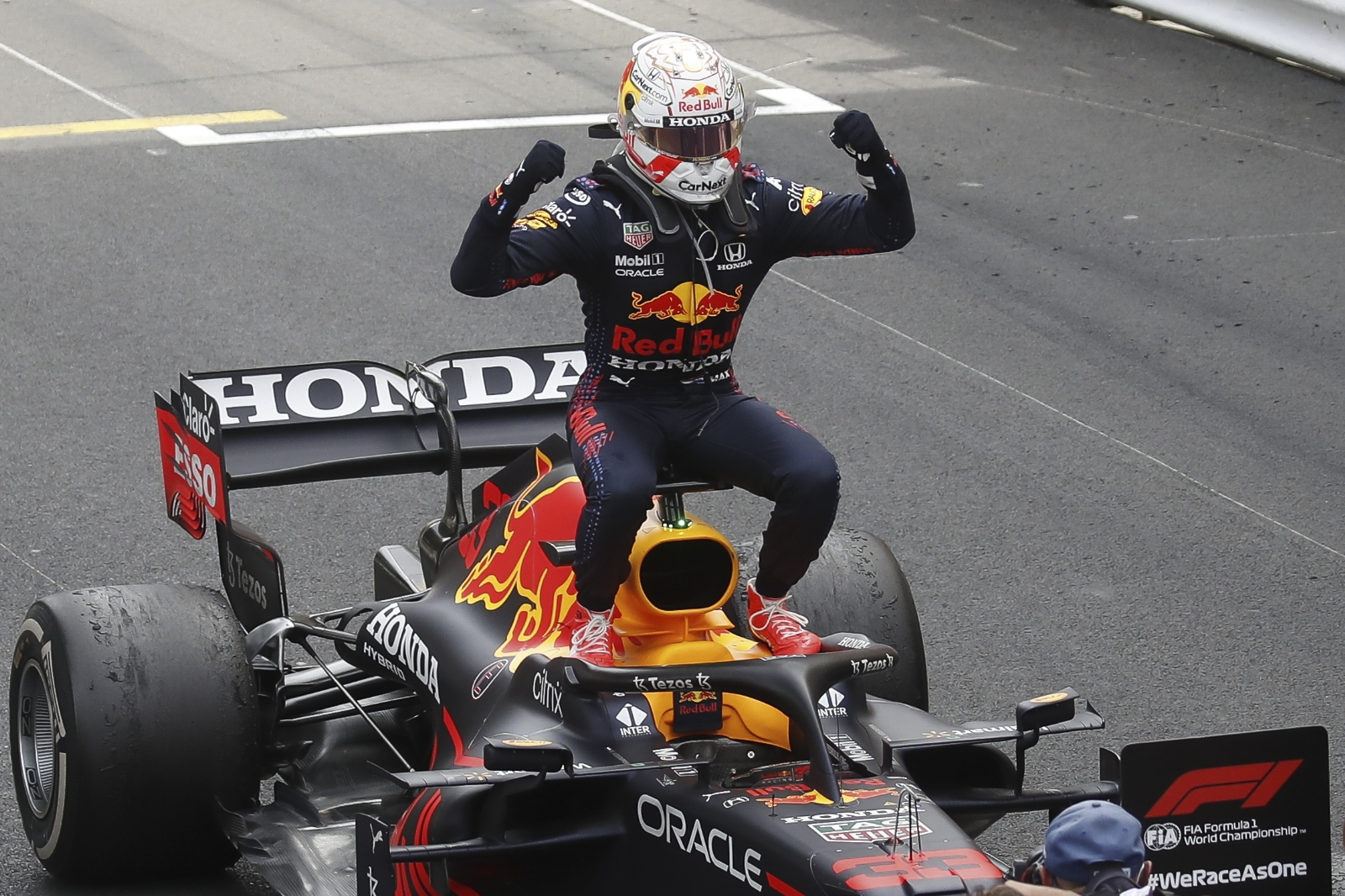 Monako’da zafer Max Verstappen’in