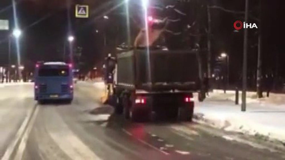 Moskova, son yılların en soğuk gecesini yaşadı