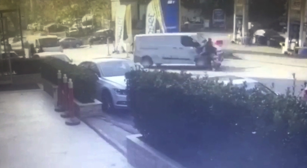 Motosikletli Gencin Feci Ölümü Kamerada