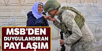 MSB'den Duygulandıran Paylaşım