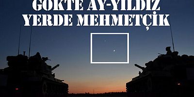 MSB paylaştı.. Gökte ay yıldız yerde Mehmetçik