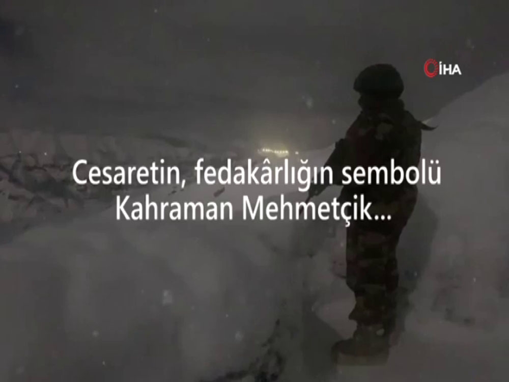 MSB’den Mehmetçik için ’kış’ paylaşımı