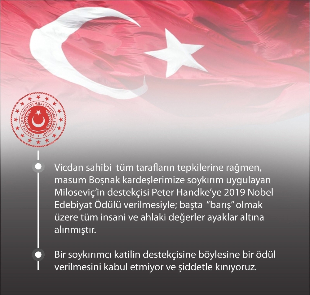 Msbden Nobel Açıklaması: Kabul Etmiyor Ve Şiddetle Kınıyoruz