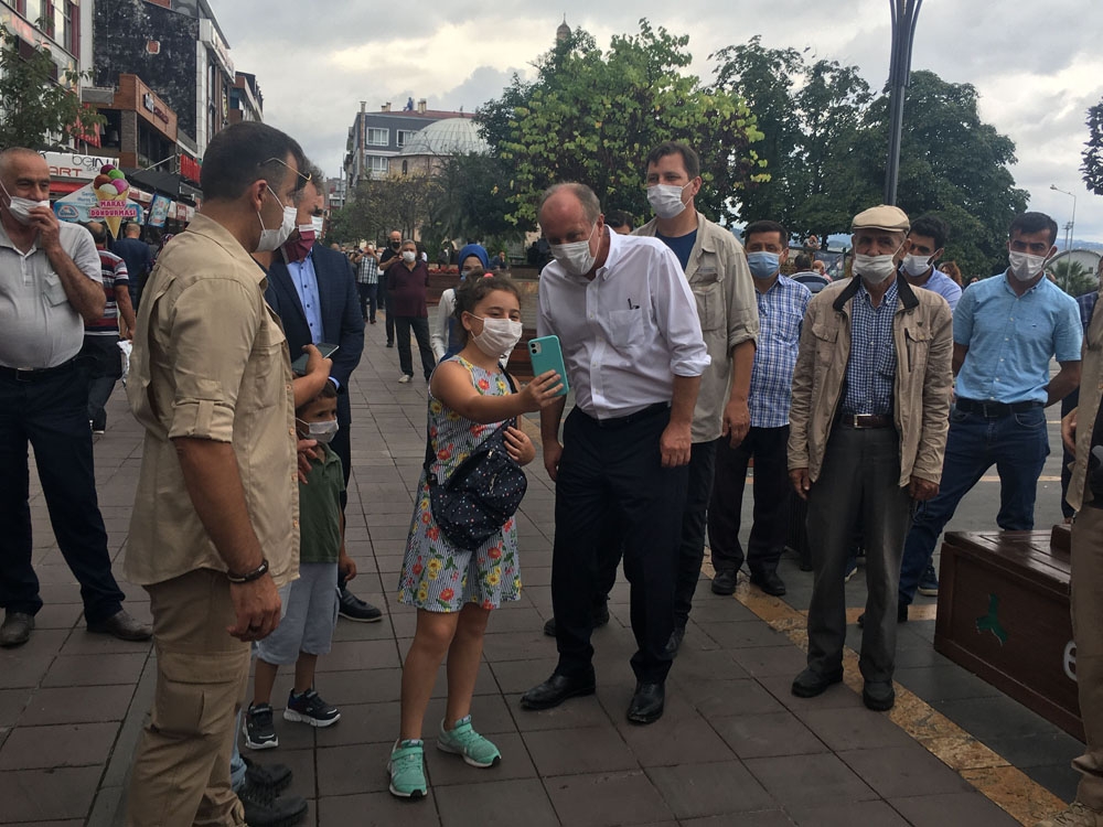 Muharrem İnce, ‘Memleket Hareketi’ ziyaretlerinde Giresun’a geldi