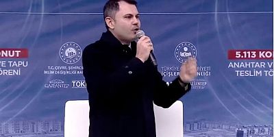 Murat Kurum: Yuva kurmak bize, çamur atmak size