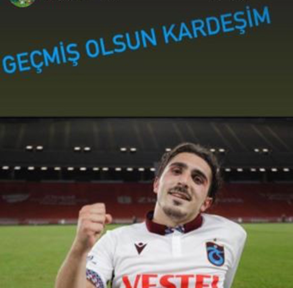Muslera’dan Abdülkadir’e geçmiş olsun mesajı