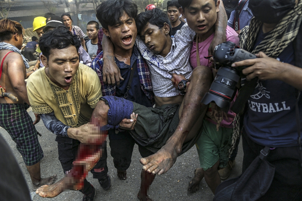 Myanmar’daki darbe karşıtı gösterilerde 5 kişi öldü