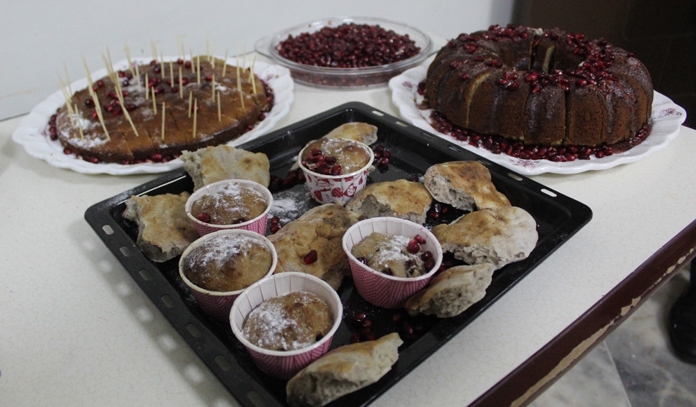 Nar İlçesi Oğuzelinde İlk Kez Narlı Ekmek Yapıldı