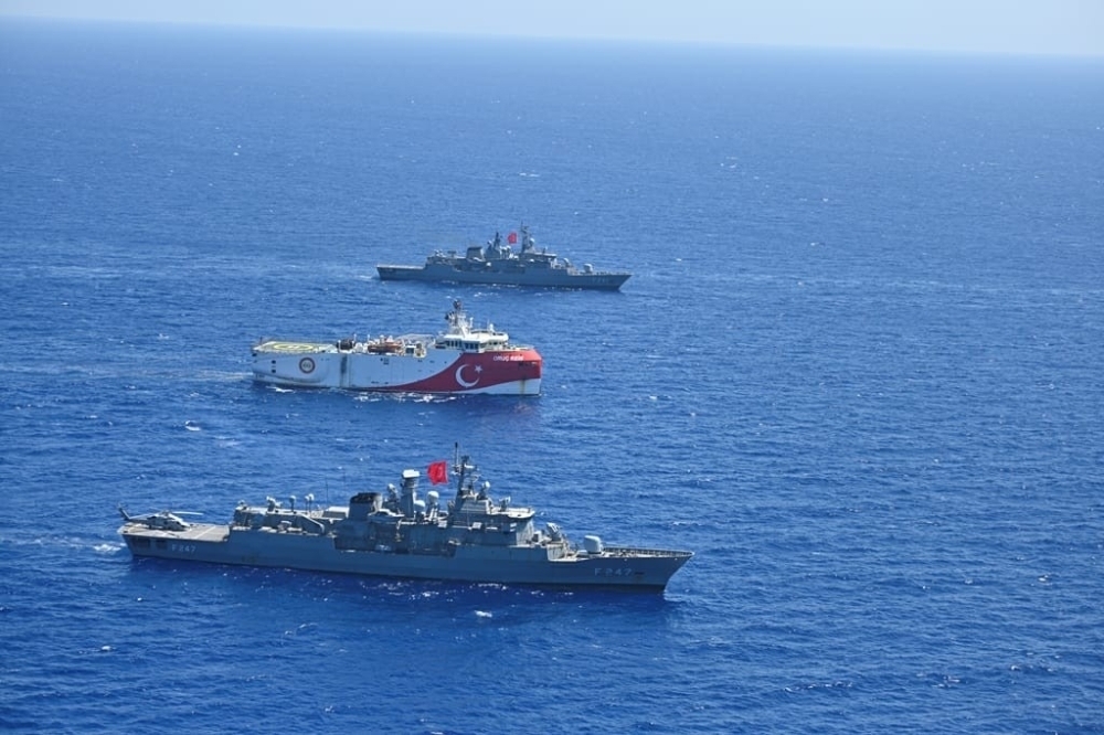 Navtex ilan edilen bölgede atış eğitimi yapılacak
