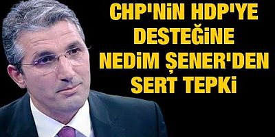 Nedim Şener'den CHP Grup Başkanvekili Engin Özkoç'a ağır cevap