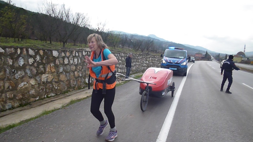 Nepal’e yürüyen gezgin yazar Bilecik’te