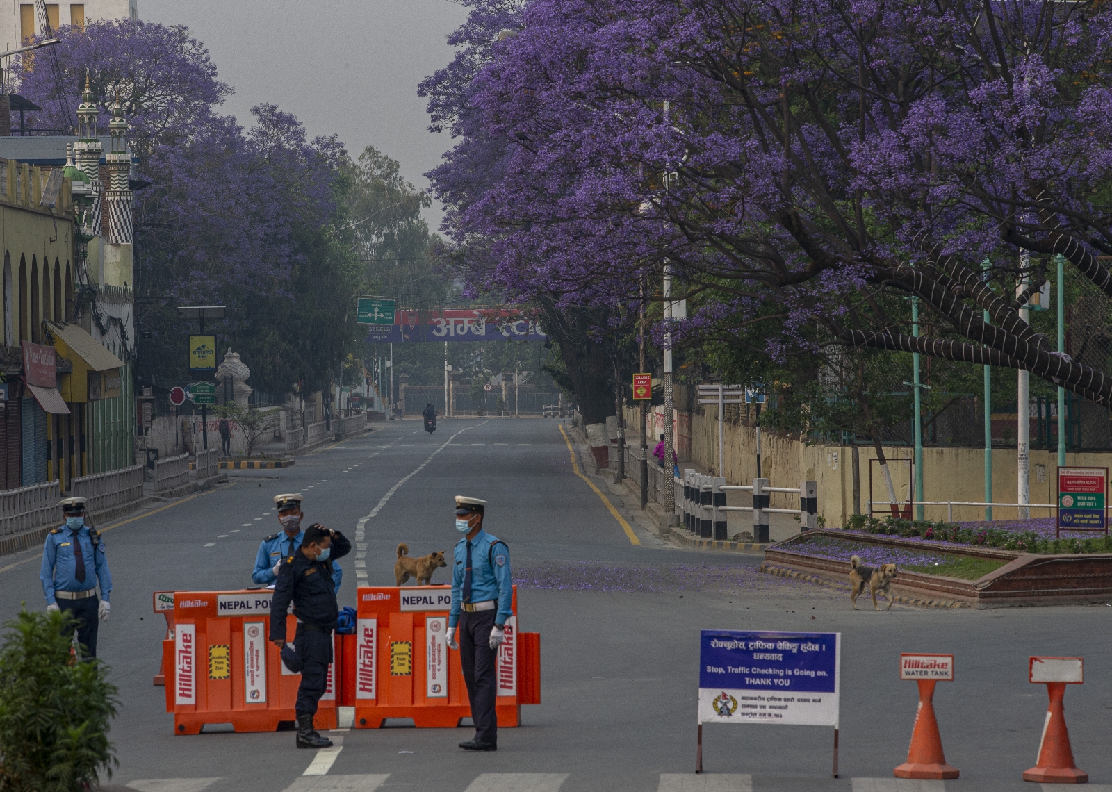 Nepal’in başkentinde artan Covid-19 vakaları kapanma kararı aldırdı