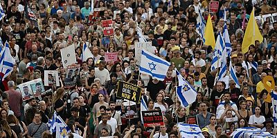 Netanyahu'ya rehine baskısı: İsrail'de sendikalar genel greve gidiyor