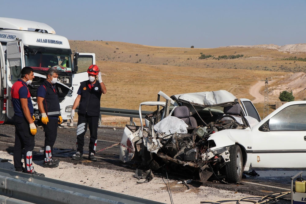 Nevşehir’de feci kaza: 2 ölü