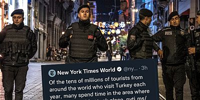 New York Times hain saldırıyı 'turizm' vurgusuyla servis etti