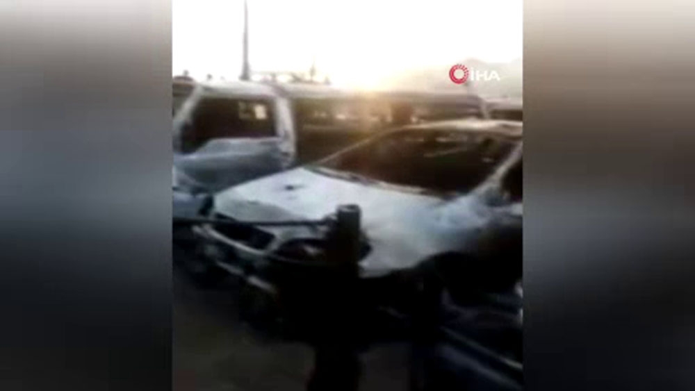Nijerya’da yakıt yüklü tanker patladı: 2 kişi öldü, 29 araç yandı