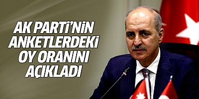 Numan Kurtulmuş son seçim anket sonucunu açıkladı!