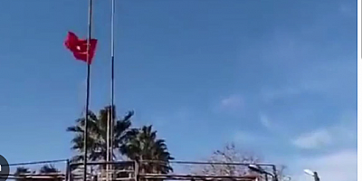 Nusaybin'de DEM eyleminde PKK'lılar bayrağı indirdi, sınırı aştı!