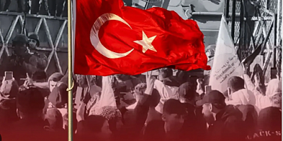 Nusaybin-Kamışlı sınır hattında Türk bayrağına alçak saldırı