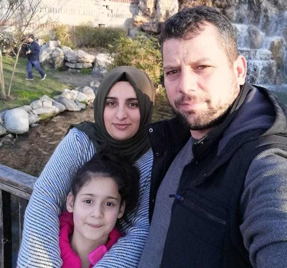 Oğlunu kucağına alamadan kazada ölen babanın isteği yerine getirildi