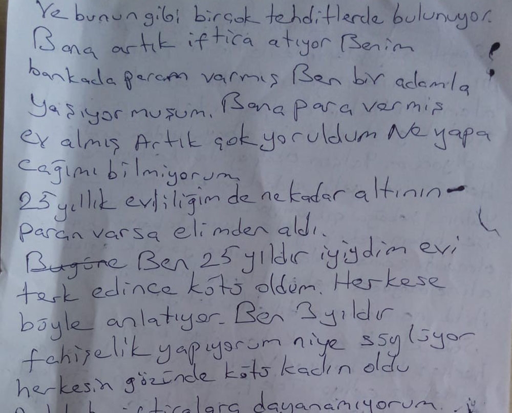 Öldürülen Ayşe Tuba Arslanın Yeni Bir Şikayet Dilekçesi Ortaya Çıktı