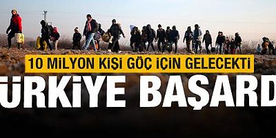 Operasyonlar büyük göç dalgasını durdurdu! 10 milyon kişi yola çıkmıştı