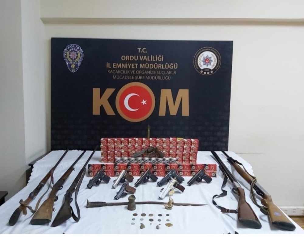 Ordu’da tarihi eser operasyonu
