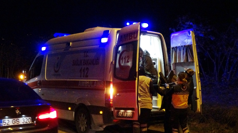 Orduda Trafik Kazası: 1İ Çocuk 4 Yaralı