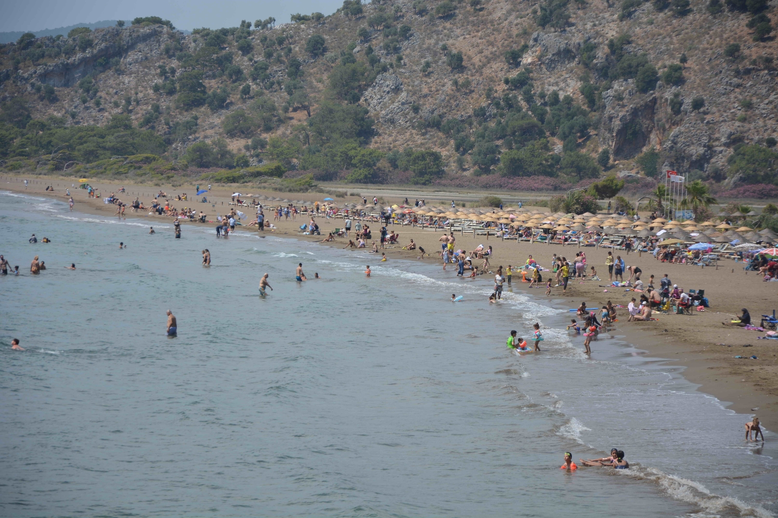 Ortaca’da sahiller hareketlendi