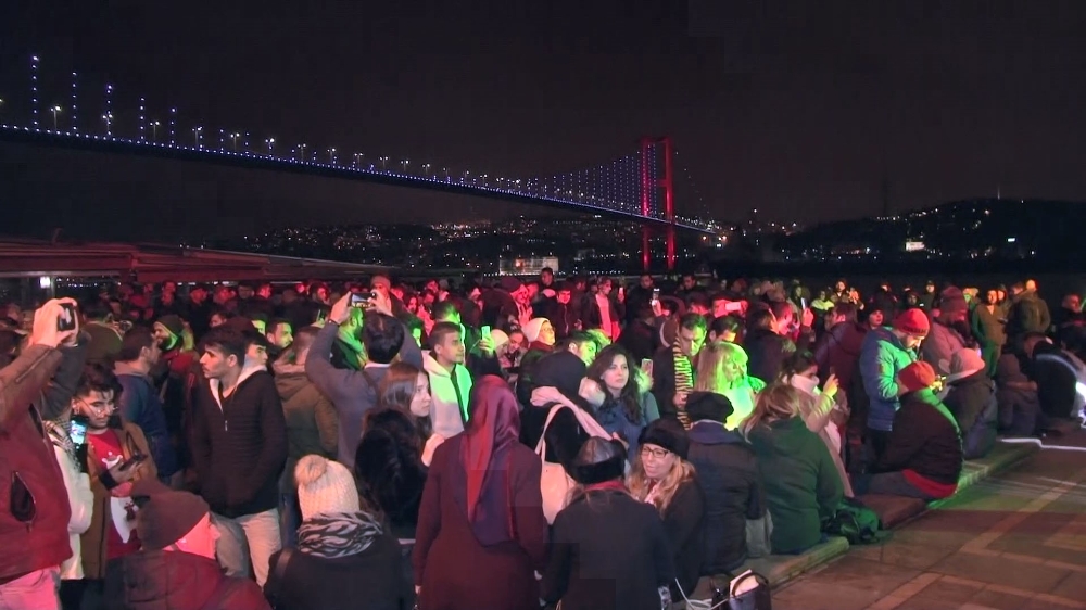 Ortaköyde Yılbaşı Coşkusu Başladı